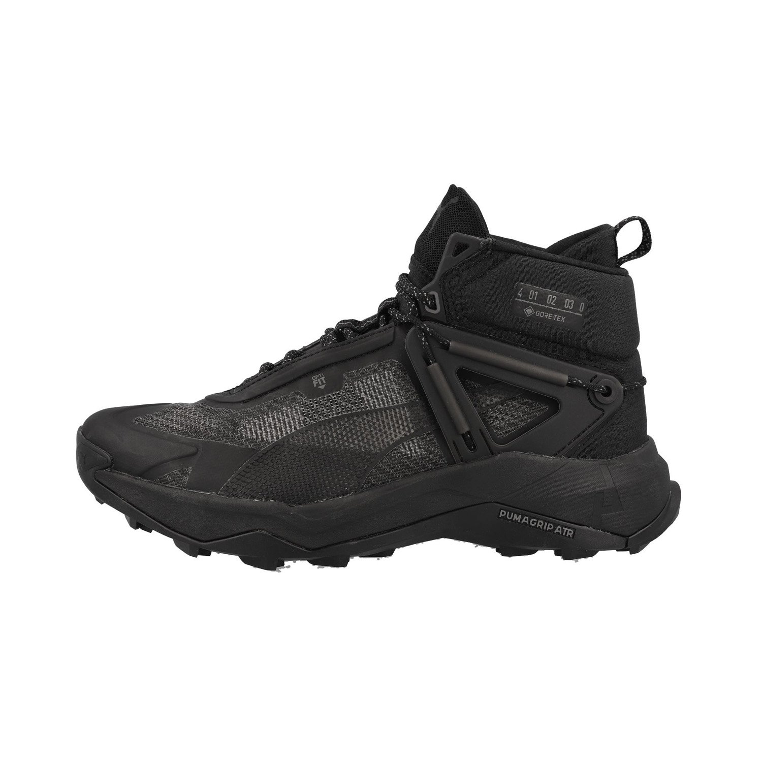 Puma Explore Nitro Mid Gore Tex Erkek Outdoor Bot PUMA Black Cool Dark Gray